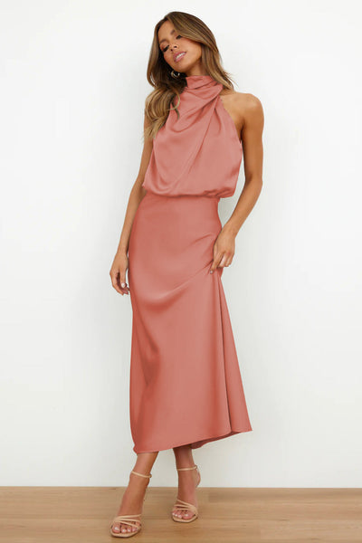 MARIANA | Dress with American neckline.