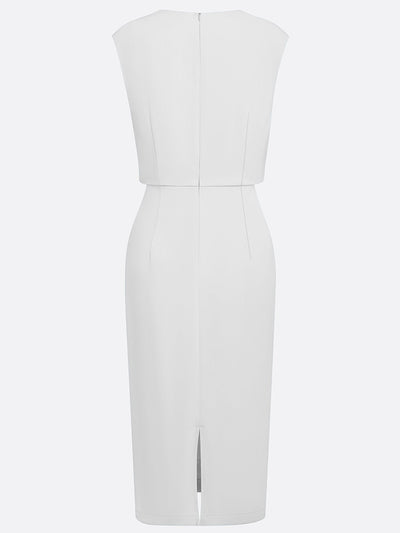 ALESSIA | Designer midi dress.