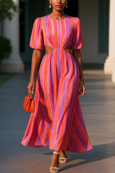 PALOMA | Midi dress with slits.