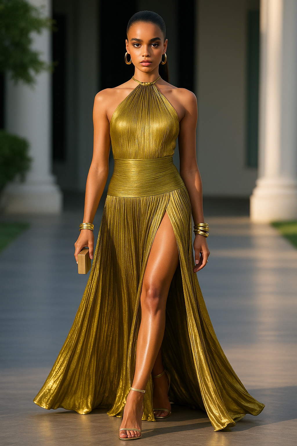 ELEONOR | Designer maxi dress.