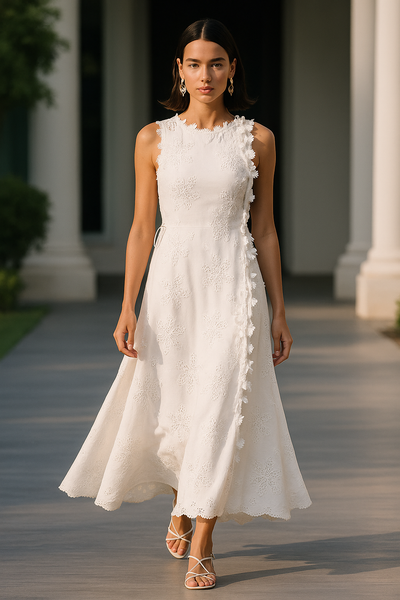 LORENA | Designer printed dress