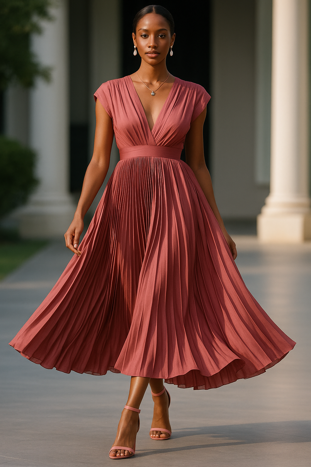 TIRSÁ | Glamorous dress.