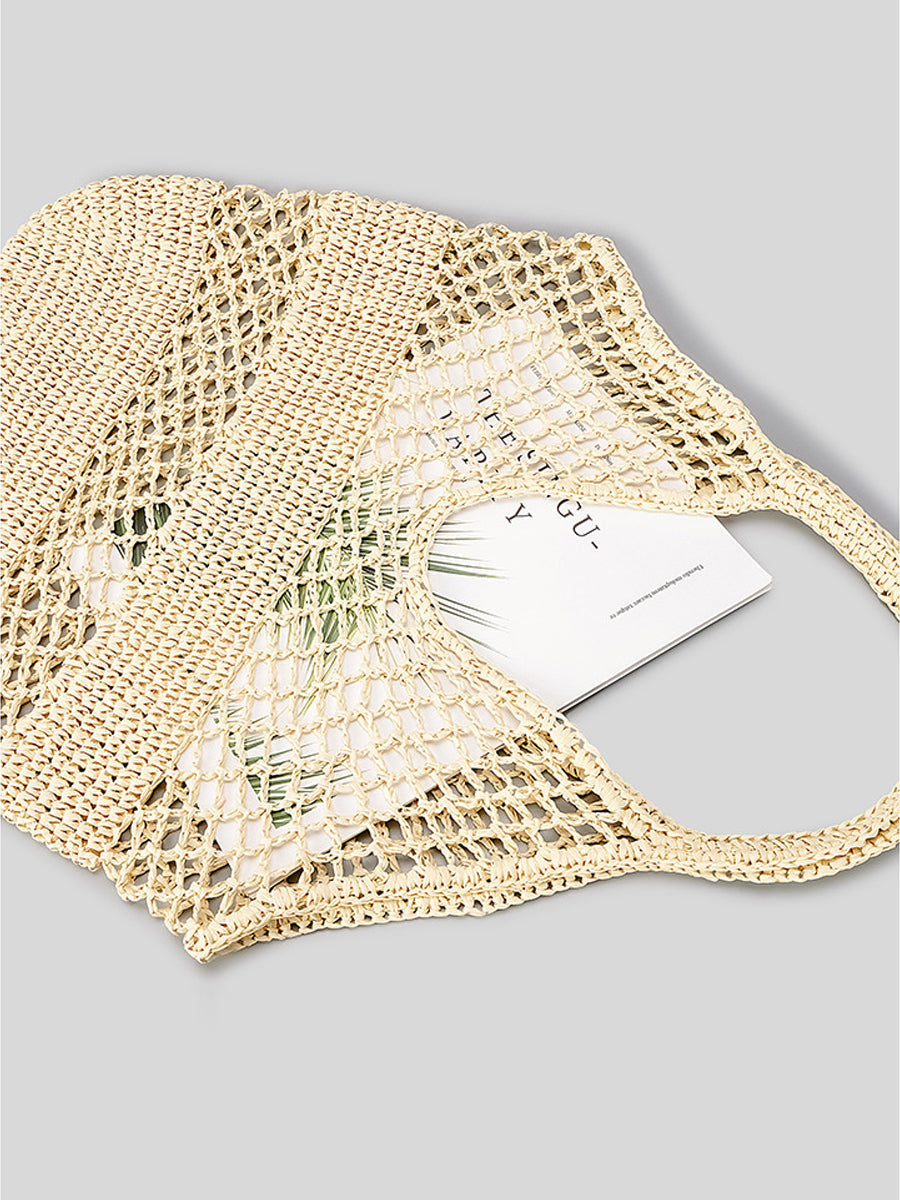 Bolso de mano de moda para mujer para vacaciones tejido MDA0897H1Y