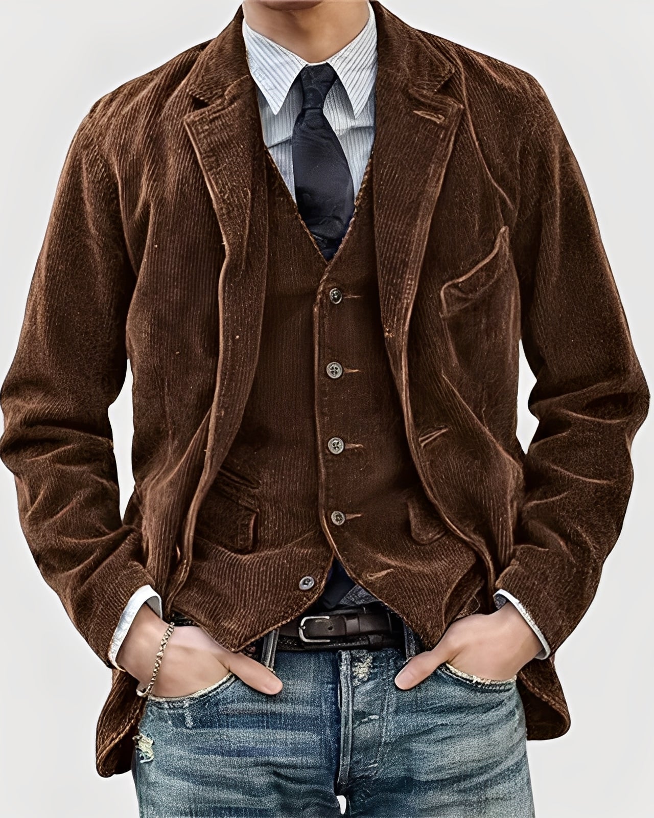 Florence | Corduroy jacket and vest