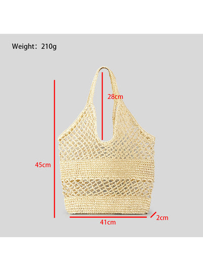 Bolso de mano de moda para mujer para vacaciones tejido MDA0897H1Y