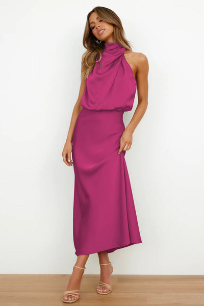 MARIANA | Dress with American neckline.