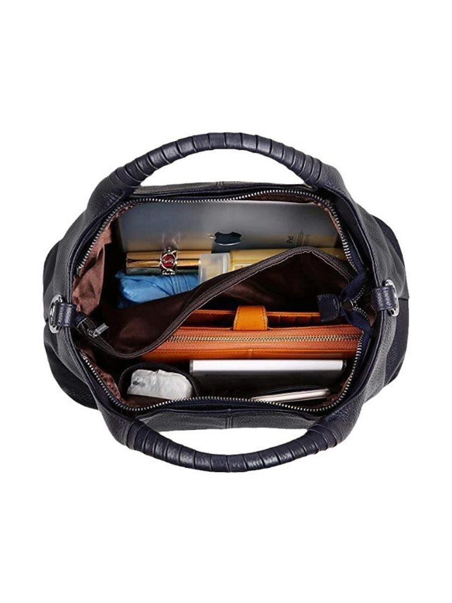 Elegant leather handbag