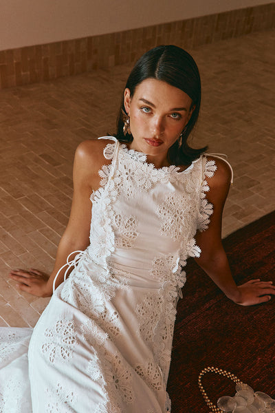 LORENA | Designer printed dress