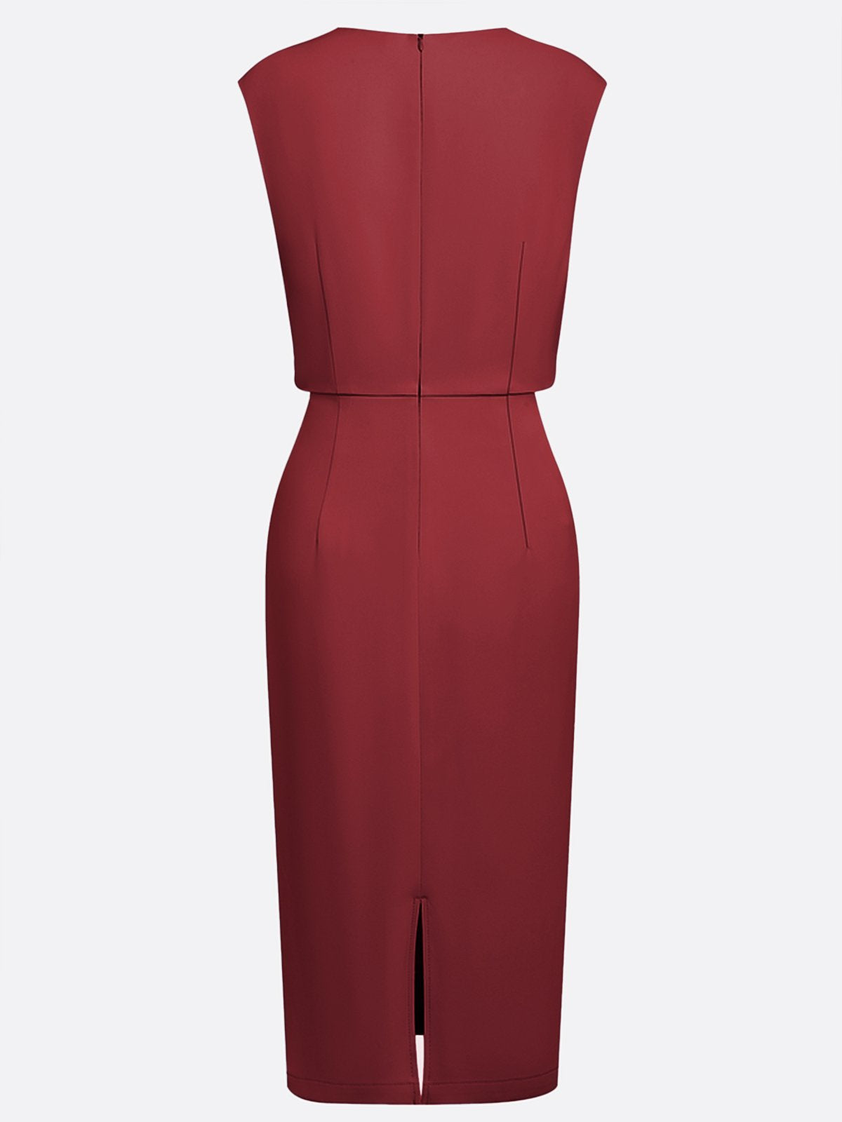 ALESSIA | Designer midi dress.