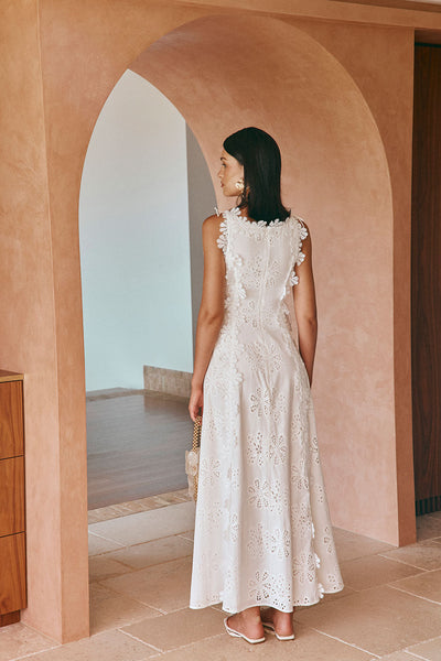 LORENA | Designer printed dress