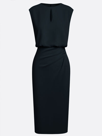 ALESSIA | Designer midi dress.