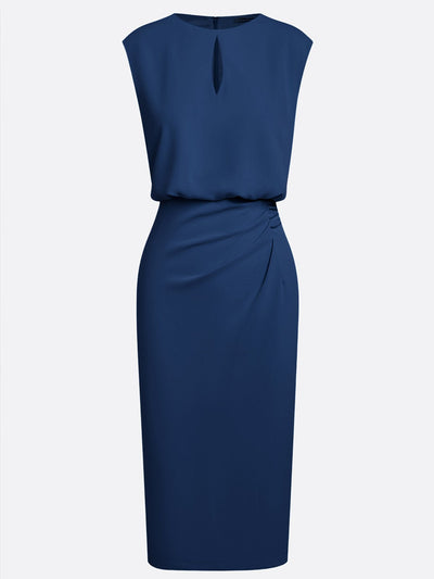 ALESSIA | Designer midi dress.