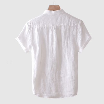 LOREN | Short-sleeved linen shirt