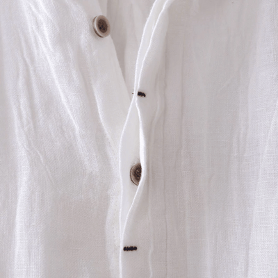 LOREN | Short-sleeved linen shirt