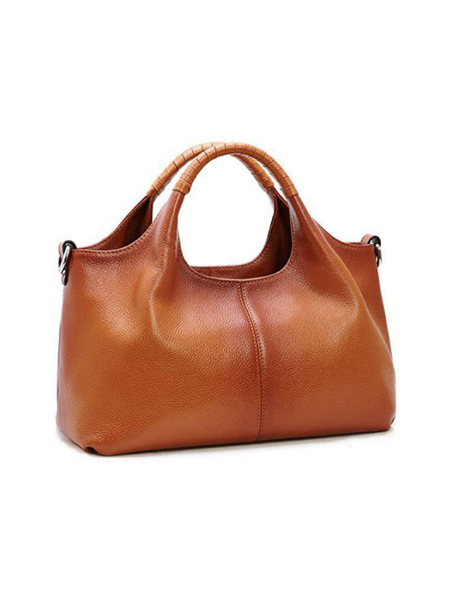 Elegant leather handbag
