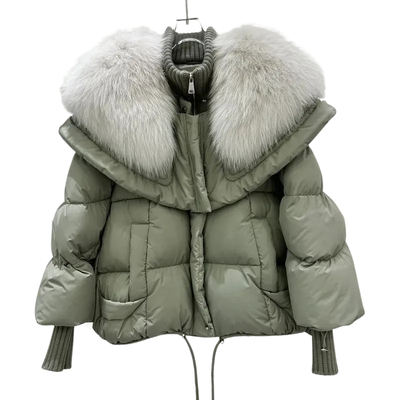 Giovanni Fur Down Jacket