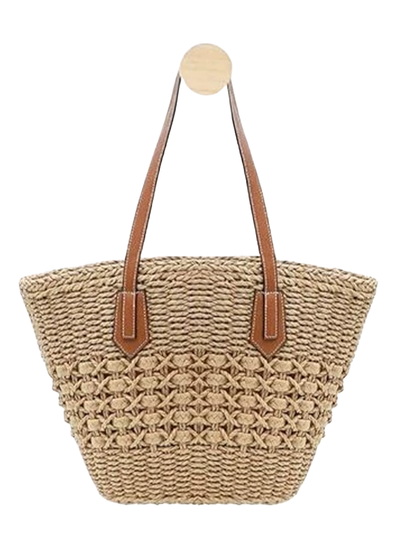Women's handbag, versatile and hand-woven