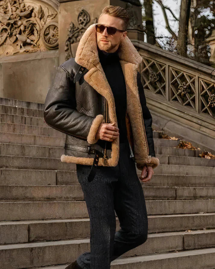 Maverick | Quilted leather jacket