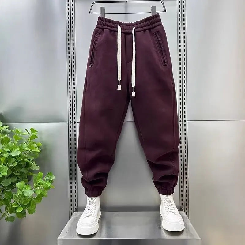 Laurent | Velvet Sweatpants