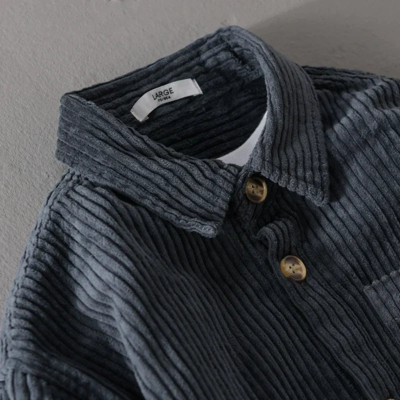 LONDON | Soft corduroy overshirt