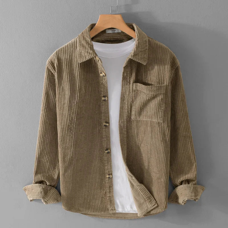 LONDON | Soft corduroy overshirt