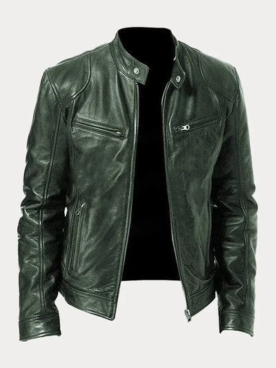 Carlos | Elegant Leather Jacket