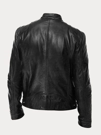 Carlos | Elegant Leather Jacket