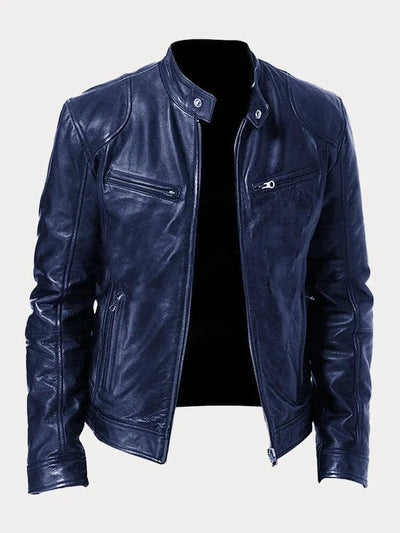 Carlos | Elegant Leather Jacket