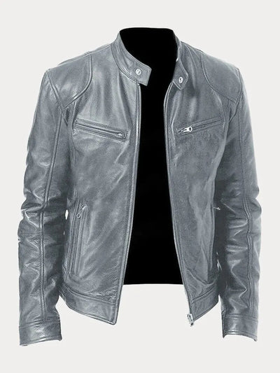 Carlos | Elegant Leather Jacket