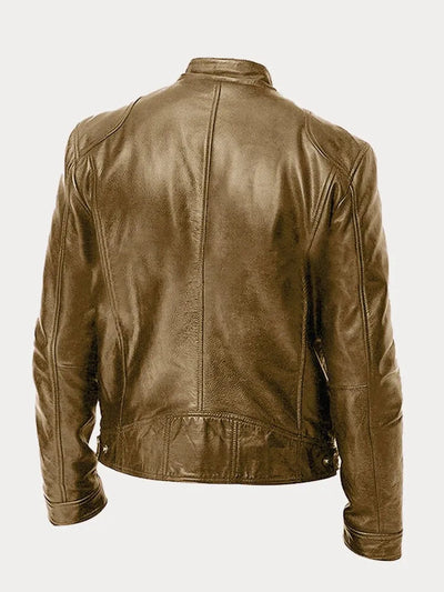 Carlos | Elegant Leather Jacket