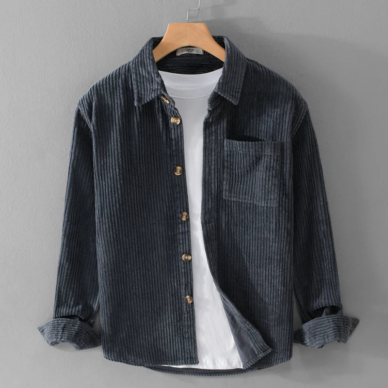LONDON | Soft corduroy overshirt