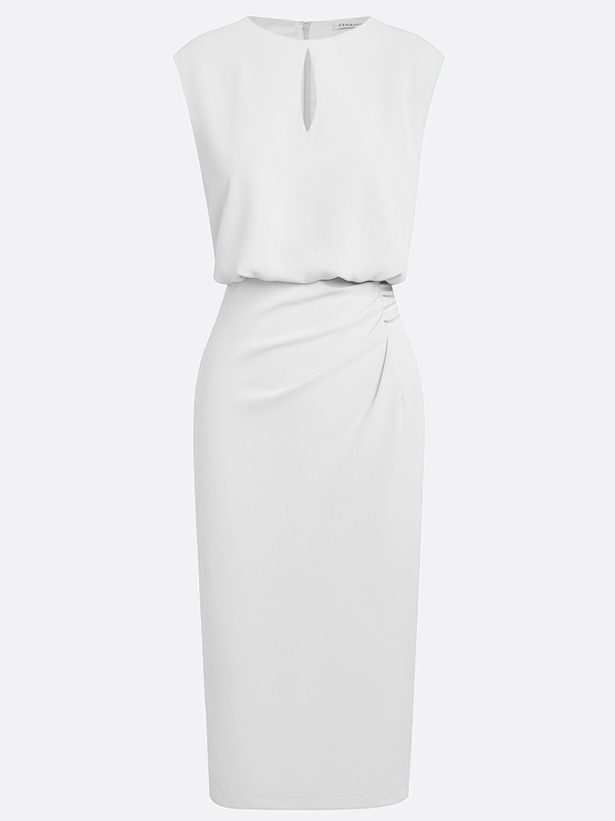 ALESSIA | Designer midi dress.