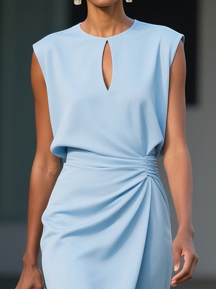 ALESSIA | Designer midi dress.