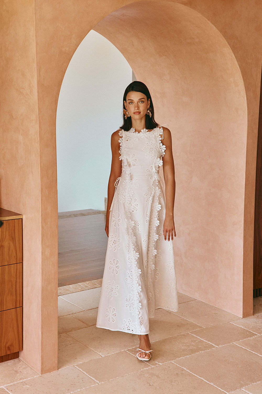 LORENA | Designer printed dress