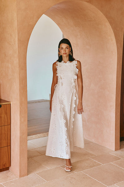 LORENA | Designer printed dress