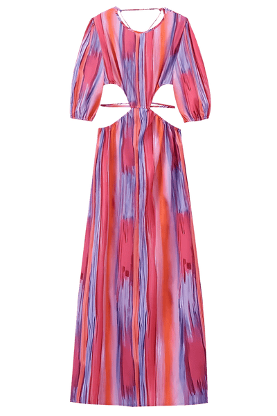 PALOMA | Midi dress with slits.