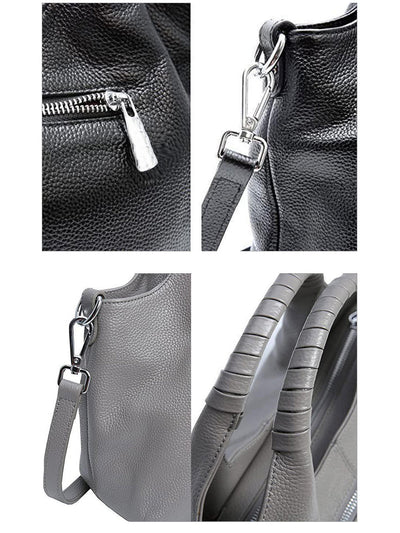 Elegant leather handbag