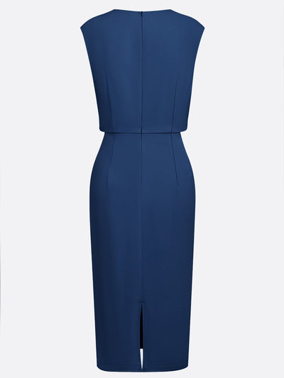 ALESSIA | Designer midi dress.