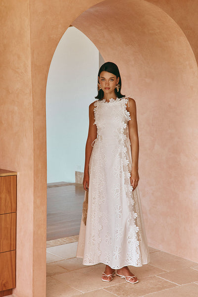 LORENA | Designer printed dress