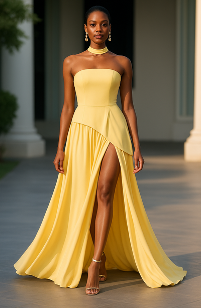MARIEU | Designer maxi dress.