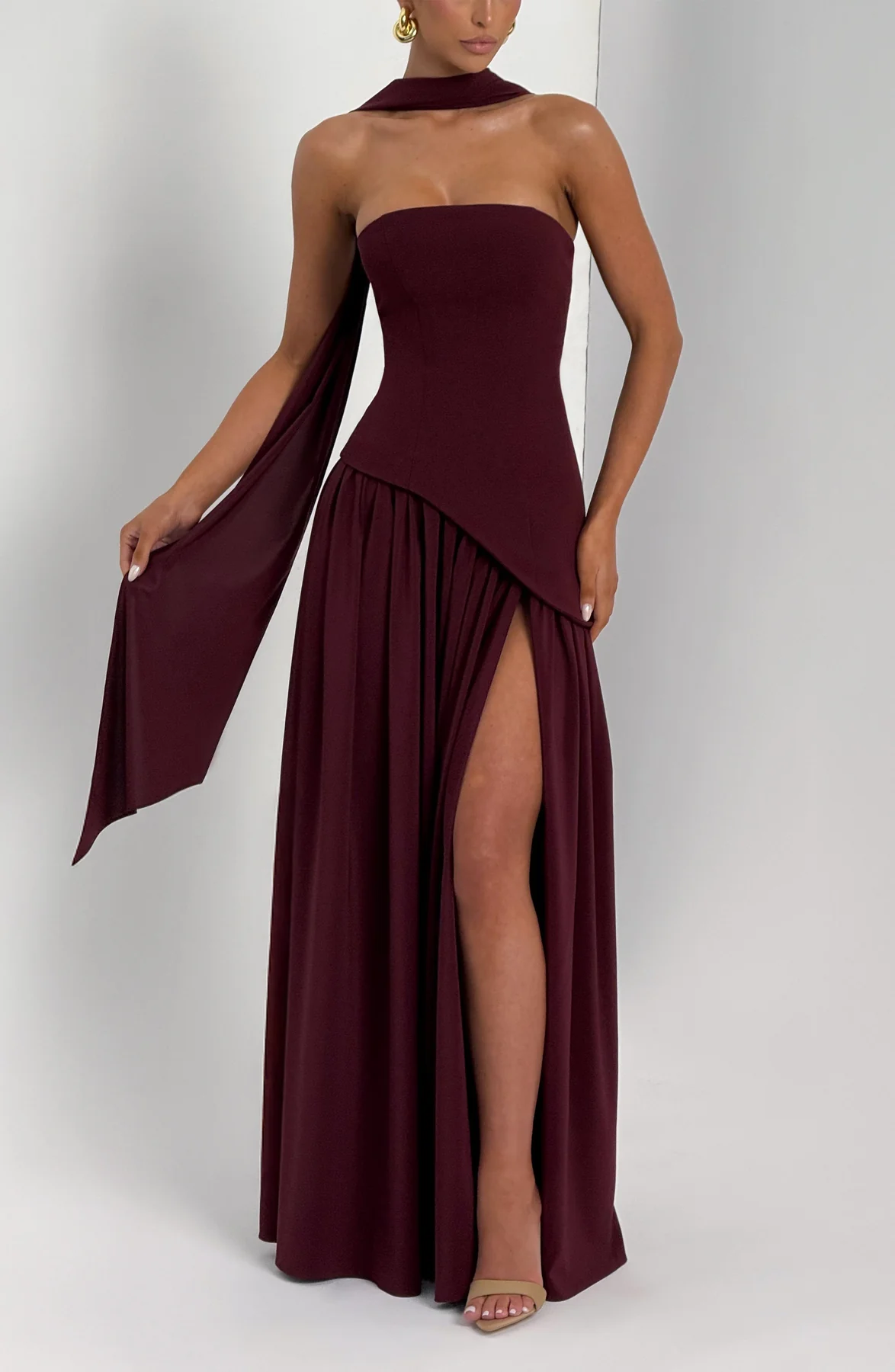 MARIEU | Designer maxi dress.